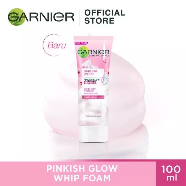 GARNIER Sakura White Sakura Whitening Pinkish Radiance Series By AILIN