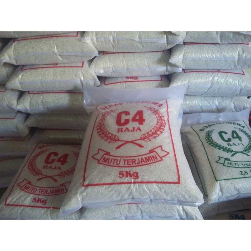 

beras c4 kemasan