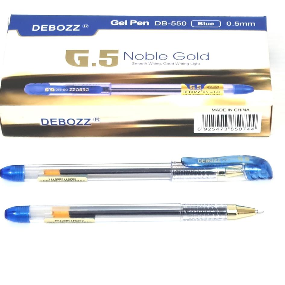 

Harga Terupdate Pulpen Gel DEBOZZ DB-550 BIRU Isi 12 Pcs