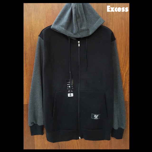 Jaket Zipper Dnf Grey / Sweater Hoodie / Sweater