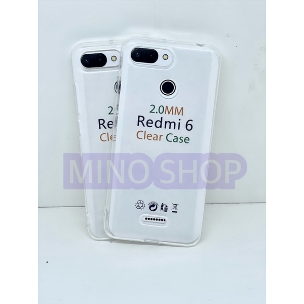 SOFTCASE TRANSPARAN XIAOMI REDMI 6 PREMIUM CLEAR SOFTCASE