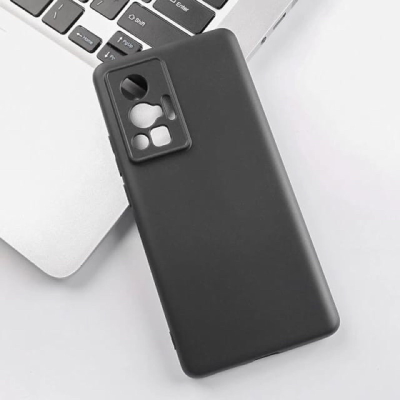 Vivo X70 Pro / X60 / X50 / X50 Pro Soft Shell Soft Case Macaron Premium Case Black