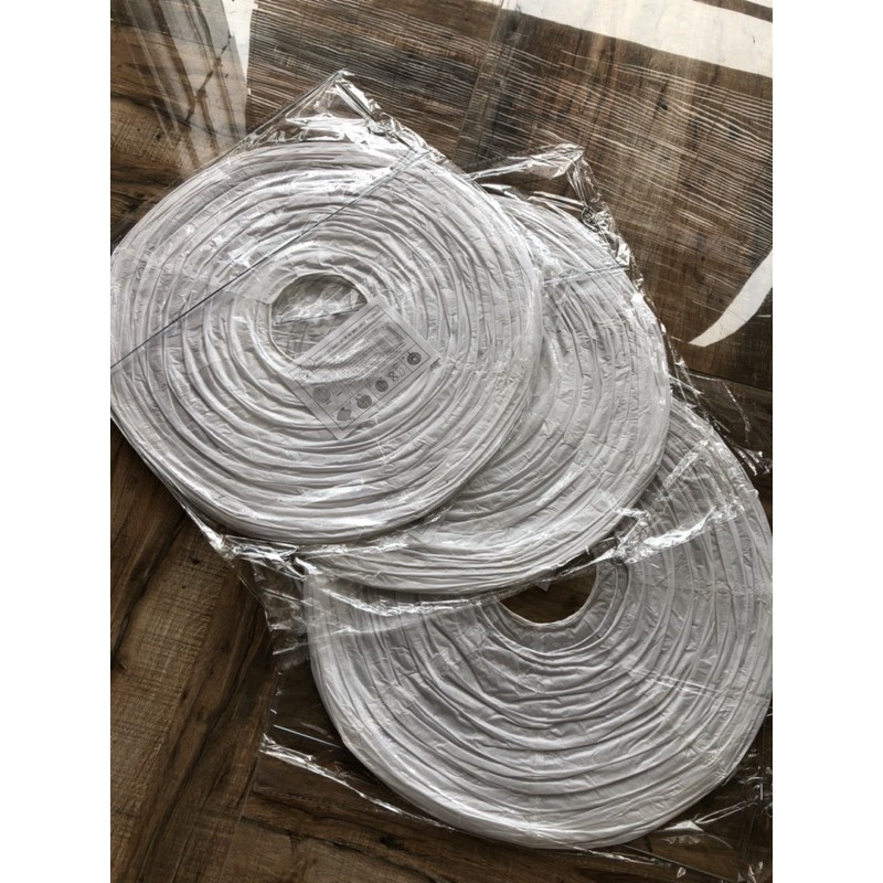 lampion gantung bulat kertas 40cm putih