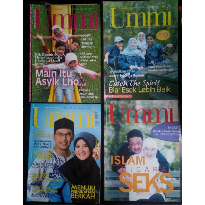 MAJALAH UMMI PRELOVED UKURAN BESAR KONDISI BAIK