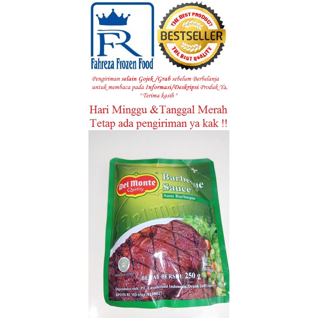 

Delmonte BBQ Sauce 250 Gram Harga Hemat