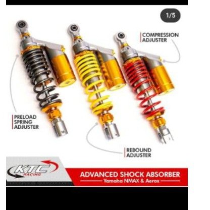 Shockbreaker Shock Ktc Tabung Advance Aerox Nmax 2020 Nmax Old