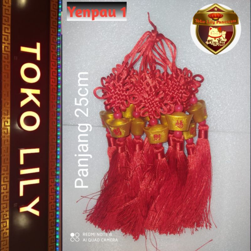 Ornamen Gantung Imlek Mini / Hiasan Imlek 2023 / Dekorasi Hampers Imlek Mini / Chinese Knot