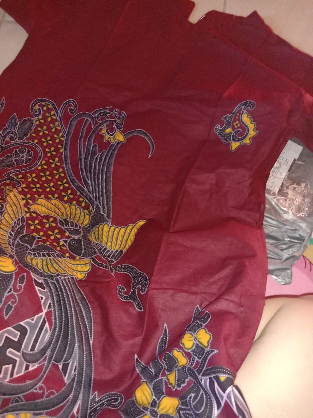 Maura Couple - Sania Ruffle Batik Couple Ori Ndoro Jowi Dnt Garansi Dress Batik