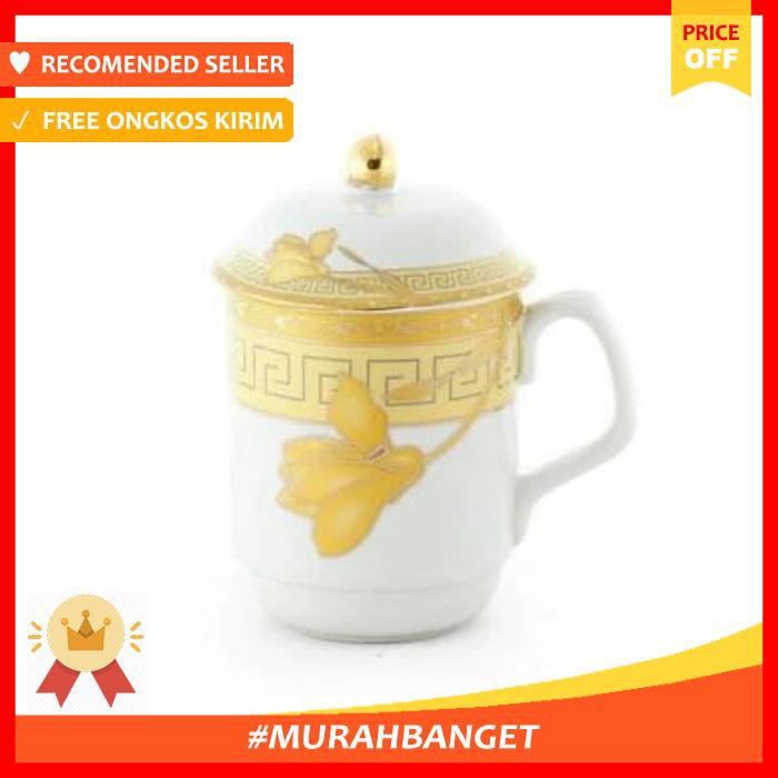 MUG VICENZA Y66 / GELAS TUTUP VICENZA Y66 - PERALATAN MAKAN - GELAS & MUG