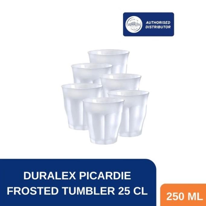 (:(:(:(] Gelas Choco | Gelas Latte | Gelas Kopi | Duralex Frosted 250 ml