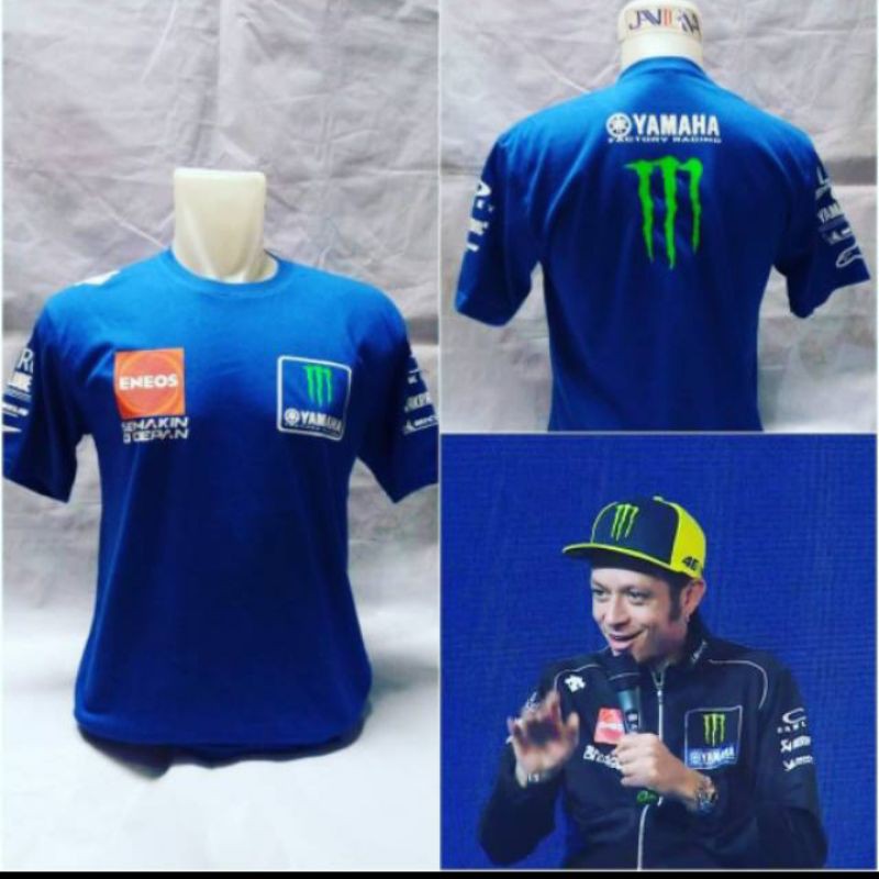 Tshirt Kaos Yamaha Monster energy