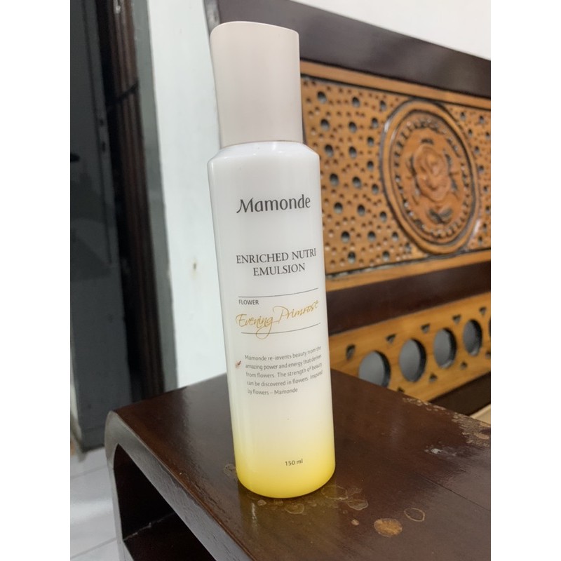mamonde enriched nutri emulsion preloved