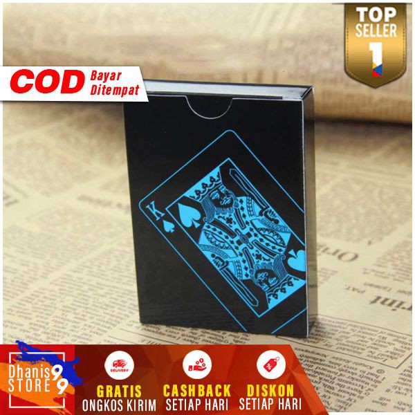 Kartu Remi Plastik Anti Air Murah Remi Card Waterproof Kartu Remi Fleksibel Terbaru