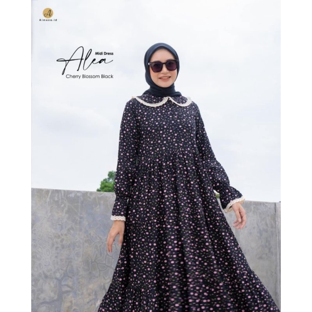 ALEA MIDI DRESS || AIMANA.ID