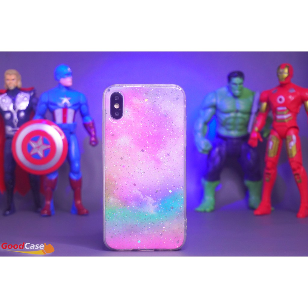 GoodCase - Case Xiaomi Mi6X/ A2 | Redmi 4A | 4X | 5A | 6A Softcase Rainbow Plus Holder Popsocket