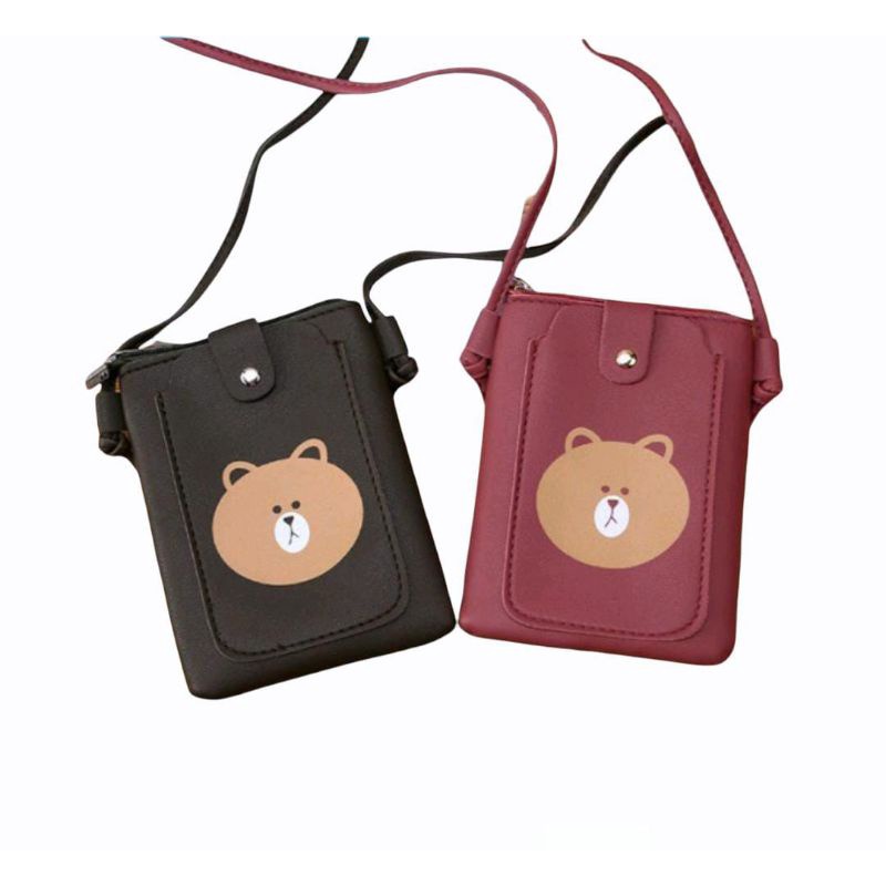 EV D 403-2 tas hp mini sling bag pocket tas wanita import