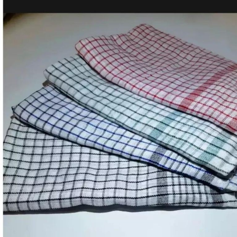 SERBET LAP PIRING ISI 12 PCS (1 lusin) KAIN LAP DAPUR MOBIL KACA SERBAGUNA | TAPLAK PIRING