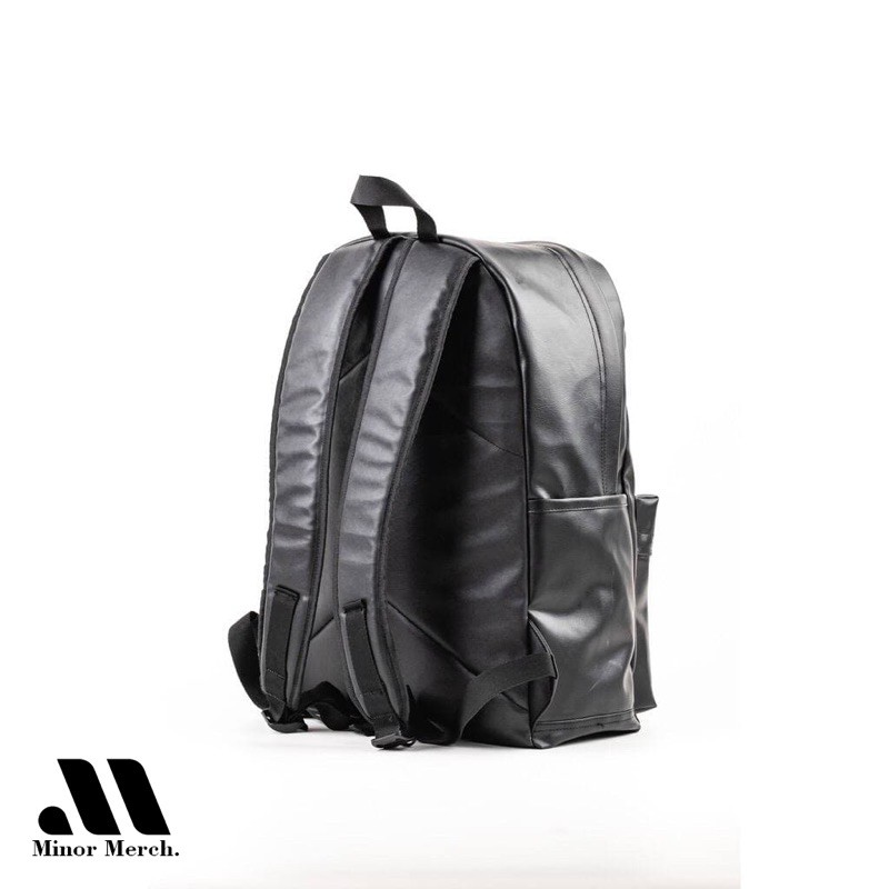 Tas Ransel Kulit Backpack Up to 15 inch Tas Pria Tas Wanita Daypack waterproof anti air Minor merch