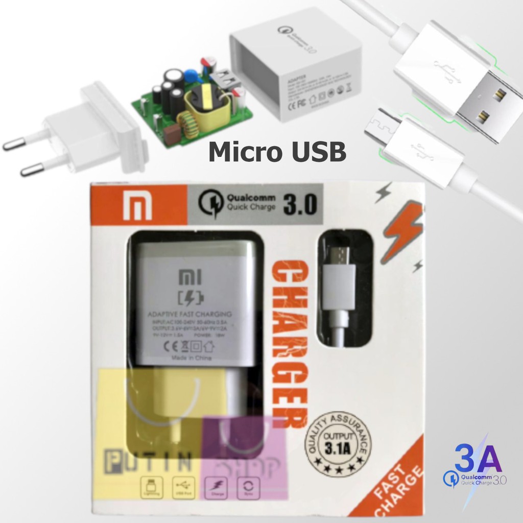 (P) Quick charger Qualcomm 3.0 Xiaomi fast charge