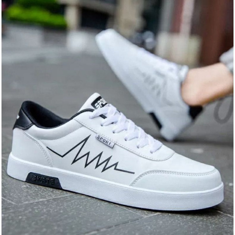 TmO - 8.8 Sale sepatu pria dan wanita fashion sneakers Senji Petir trendy dan casual kekinian/sepatu fashion termurah kekinian bisa Cod size 39-43