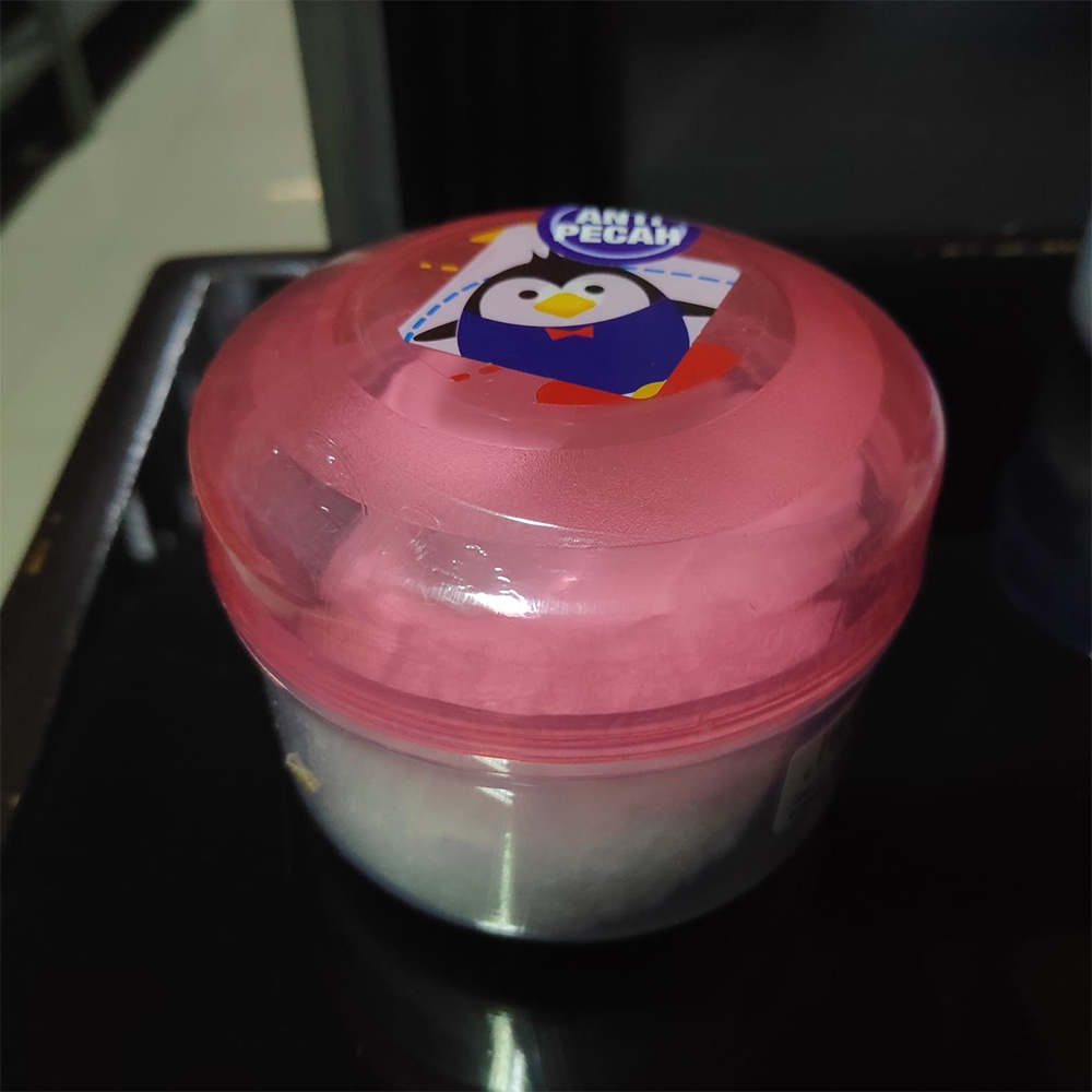 Lusty Bunny Baby Powder Oval Case Single Bedak Bayi Anti Pecah Warna