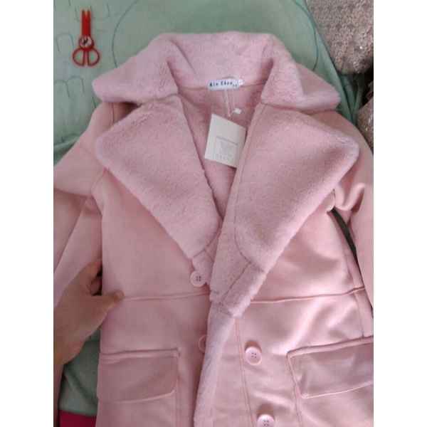 WOMEN WOOL LAMB COAT PATRICIA WANITA JAKET WINTER MUSIM DINGIN