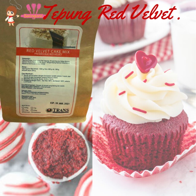 

NEW Tepung Premiks Red Velvet 500gr