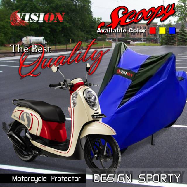 COVER MOTOR HONDA BEAT,SCOOPY,VARIO 150 + ORIGINAL VISION