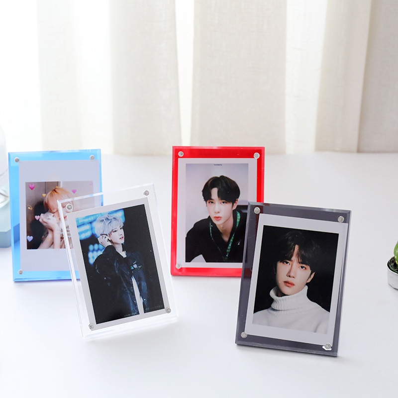 Frame Foto Magnetik Bahan Akrilik Ukuran 3 Inch