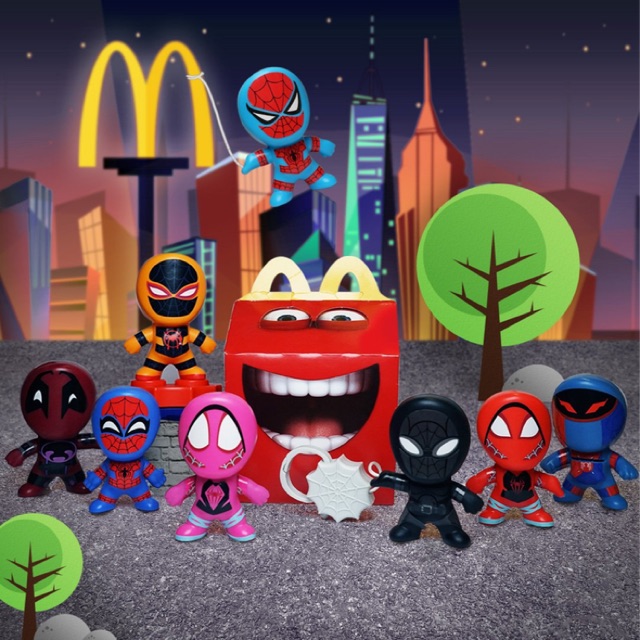 mcd happy meal spiderman