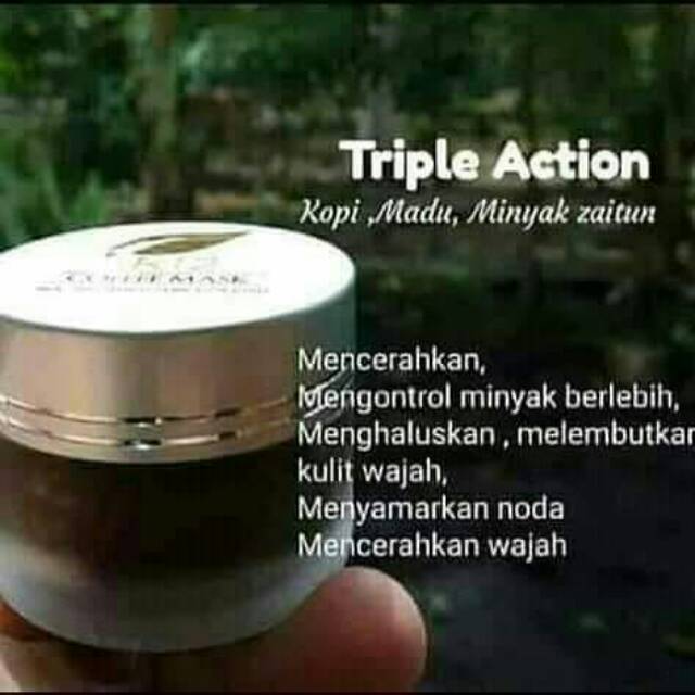 Sr12 coffe mask/flek hitam