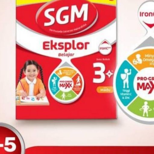 Sgm 3 plus madu 900 gr