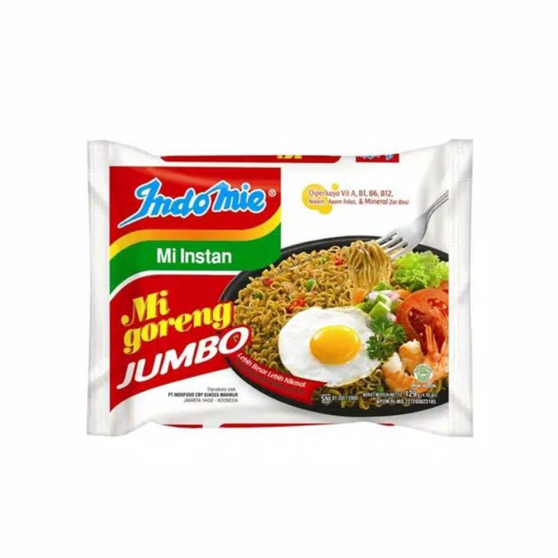 

Indomie Goreng Jumbo 129gr