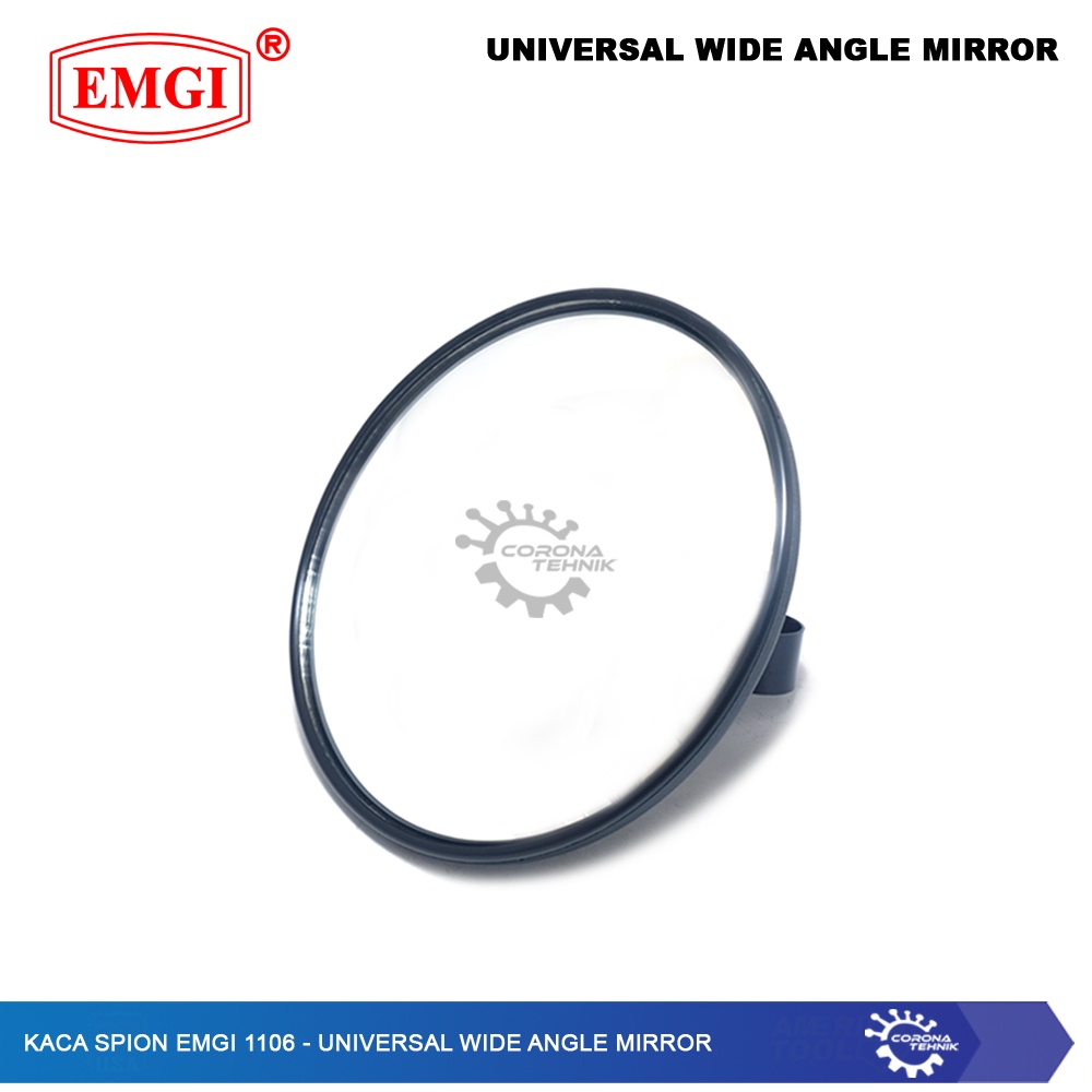 EMGI 1106 - Kaca Spion  - Universal Wide Angle Mirror - Cembung - 6 Inch