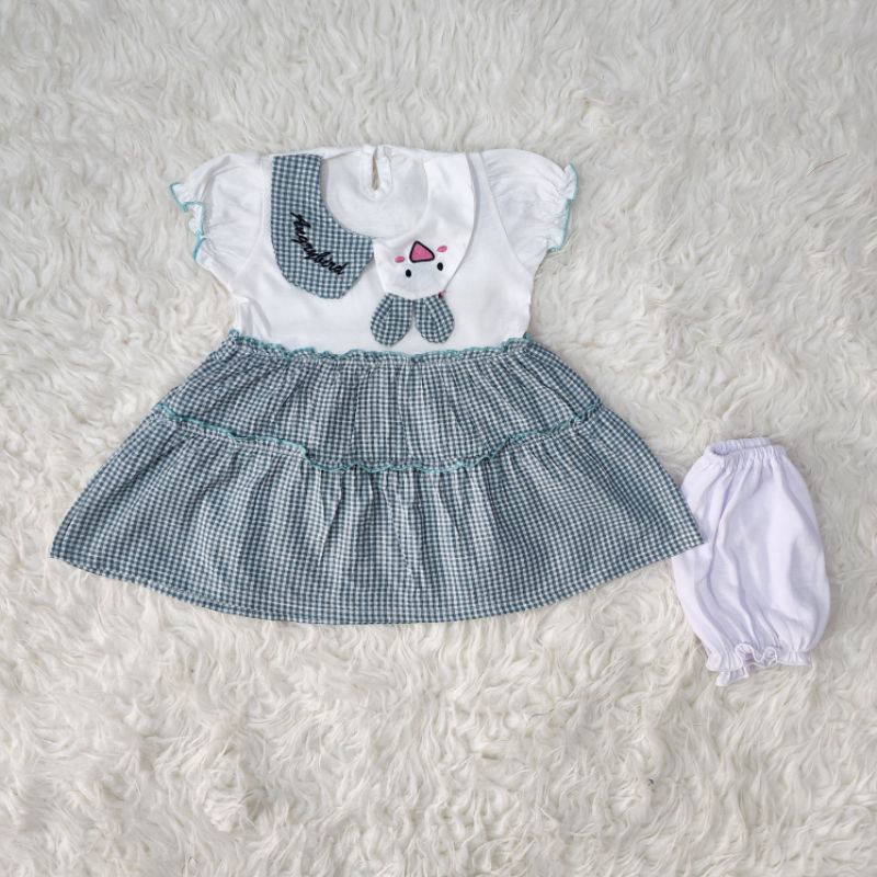 baju bayi perempuan set dress baby girl gav7