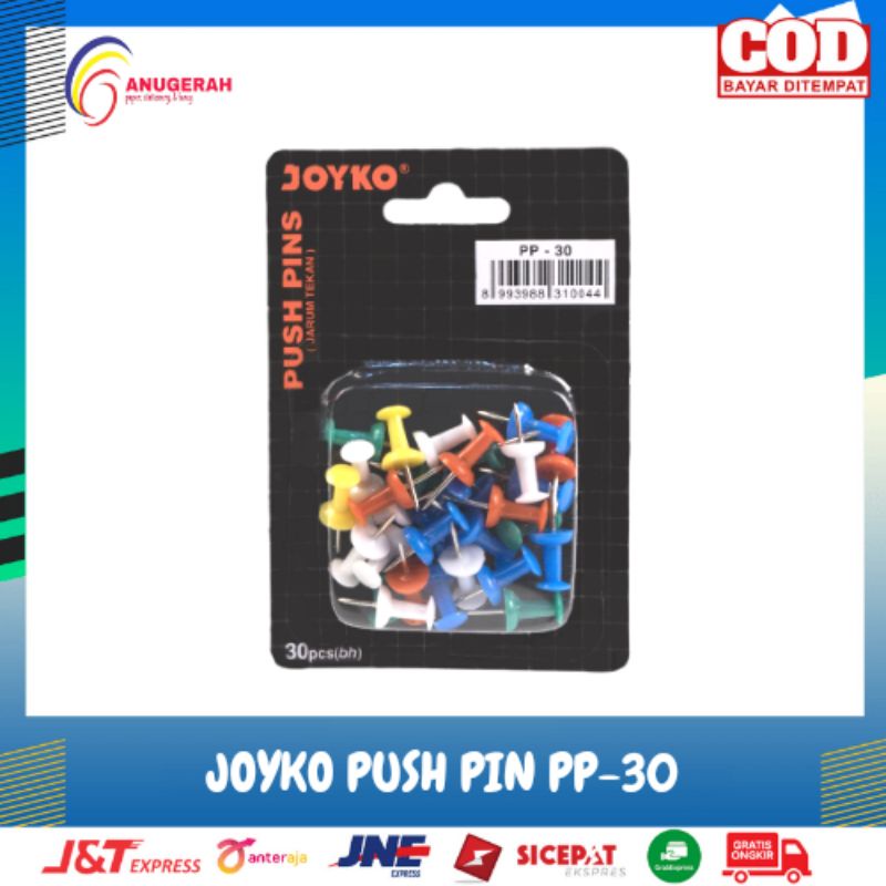 

JOYKO PUSH PIN PP-30/PP-30TR/PUSH PIN TRANSPARAN (PCS)