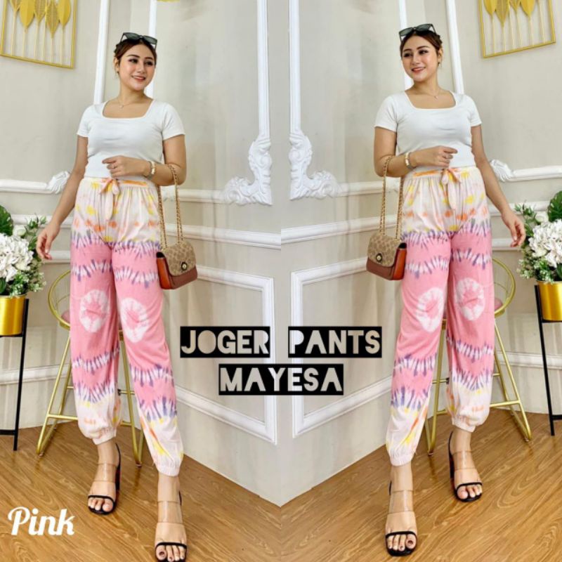 Celana Wanita Panjang Model Jogger Bali / Celana Legging Cotton Adem Termurah