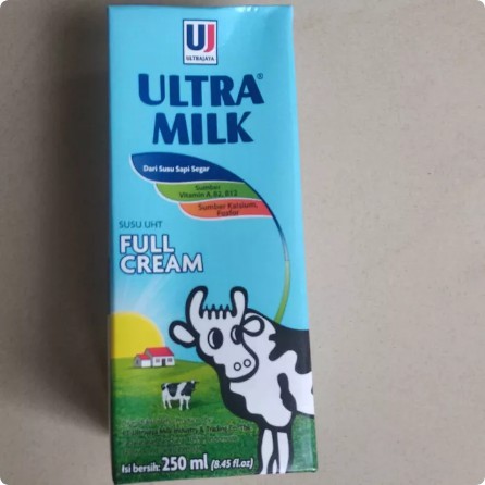 

Susu UHT Full Cream Ultra Milk 250 ml