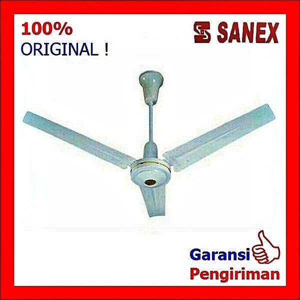 Kipas Angin Langit-Langit (Ceiling Fan) Sanex 503 Ukuran 56 Baling Besi-Paling Murah