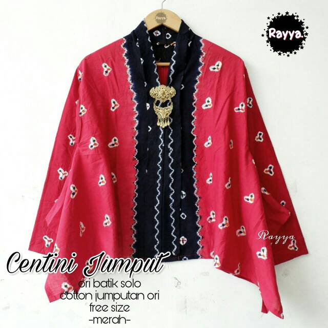 Blouse Batik  Centini Jumput  Shopee Indonesia