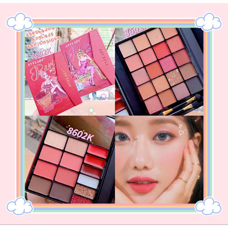 PROMO!!EYESHADOW PALETTE SWEET BAKERY ANY LADY 8602