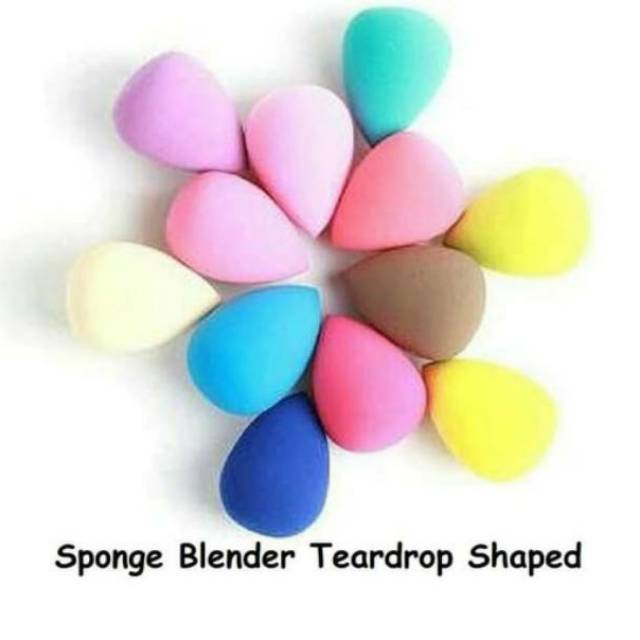 Grosir mini makeup spon air drop lembut makeup sponge spons