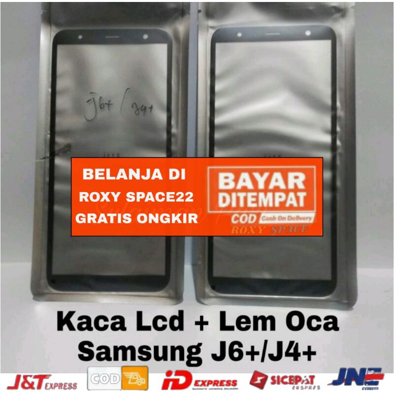 Kaca Lcd Samsung Galaxy J4 PLUS J415 | J6 Plus J610 Kaca Depan Kaca Touchscreen Touch Screen Layar S