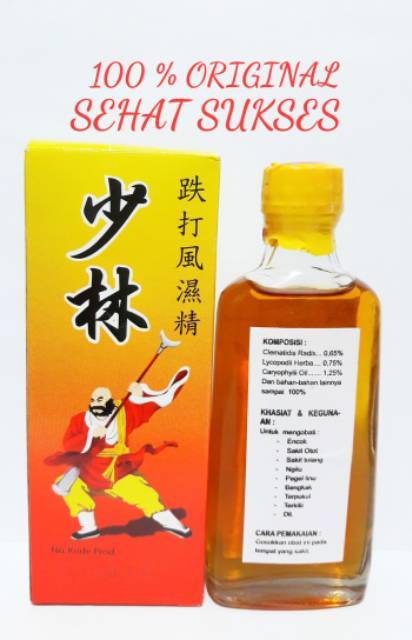 Obat Gosok Shao Lim Thiek Ta Fung Shek Cing - Obat Rematik &amp; Keseleo