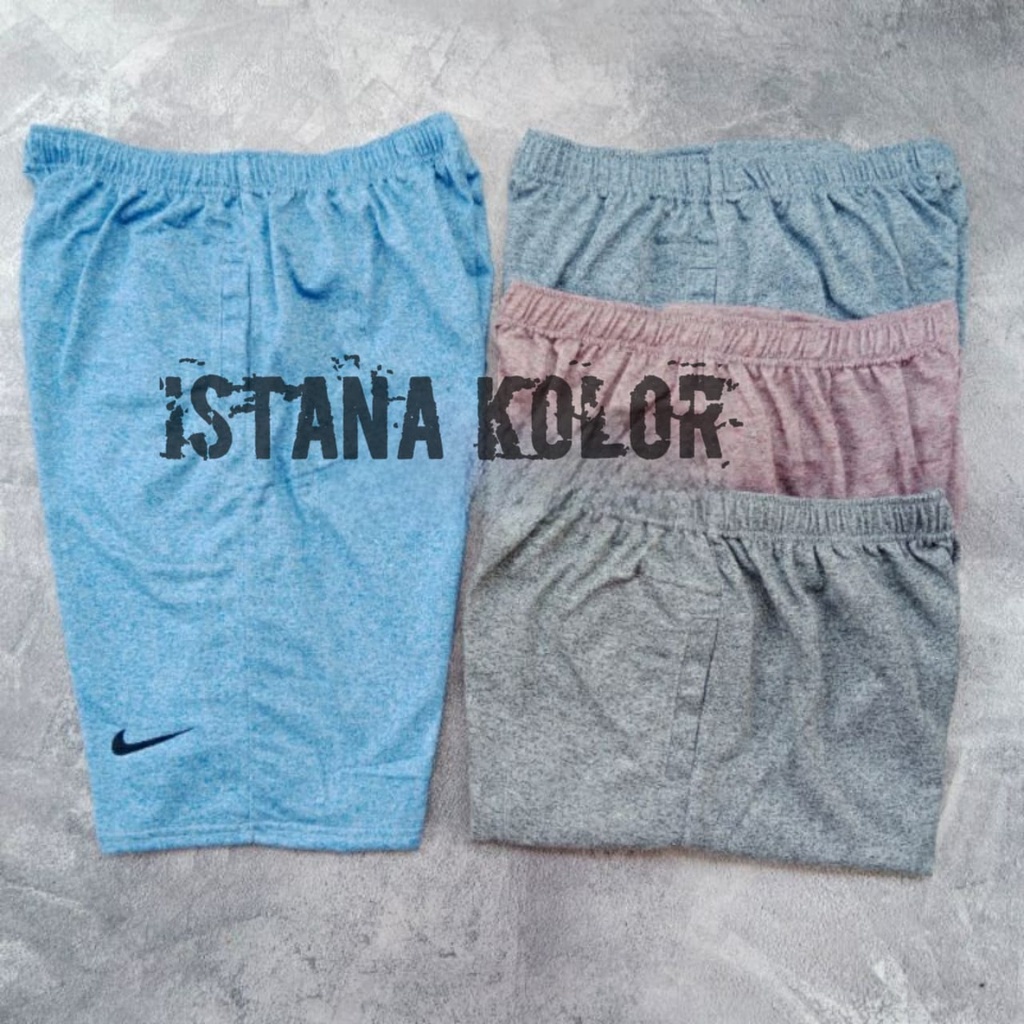 Short Pants Pria Celana Pendek Jumbo Cowok Dewasa Big Size Santai Polos Super Besar Casual Bawah Lutut Laki Laki Sepan Celana