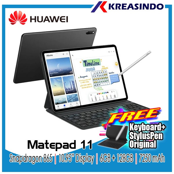 Huawei Matepad 11 6/128 Ram 6GB Internal 128GB Tablet 11 inch Garansi Resmi Original