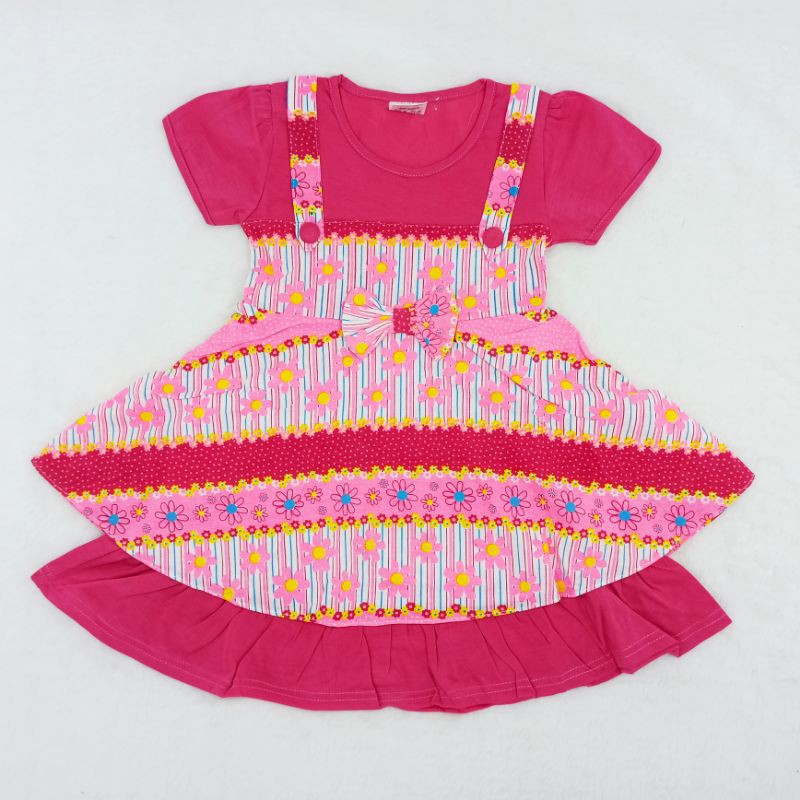 [Ss-1022] Dress Anak Perempuan 1-3tahun, Pakaian Anak Perempuan, Baju Anak Lucu, Dress Cakep