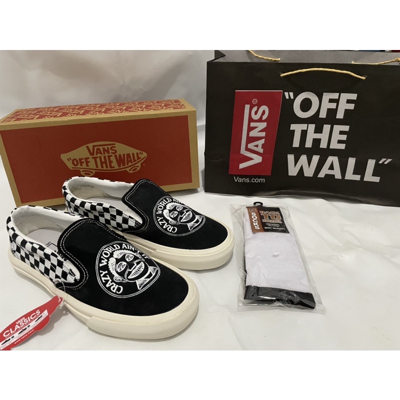 sepatu Vans karakter grazy world premium impor China mirah