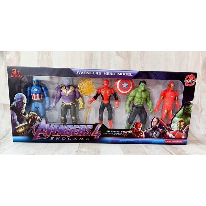 Robot AVENGERS4 1SET 5IN1 5pcs robot