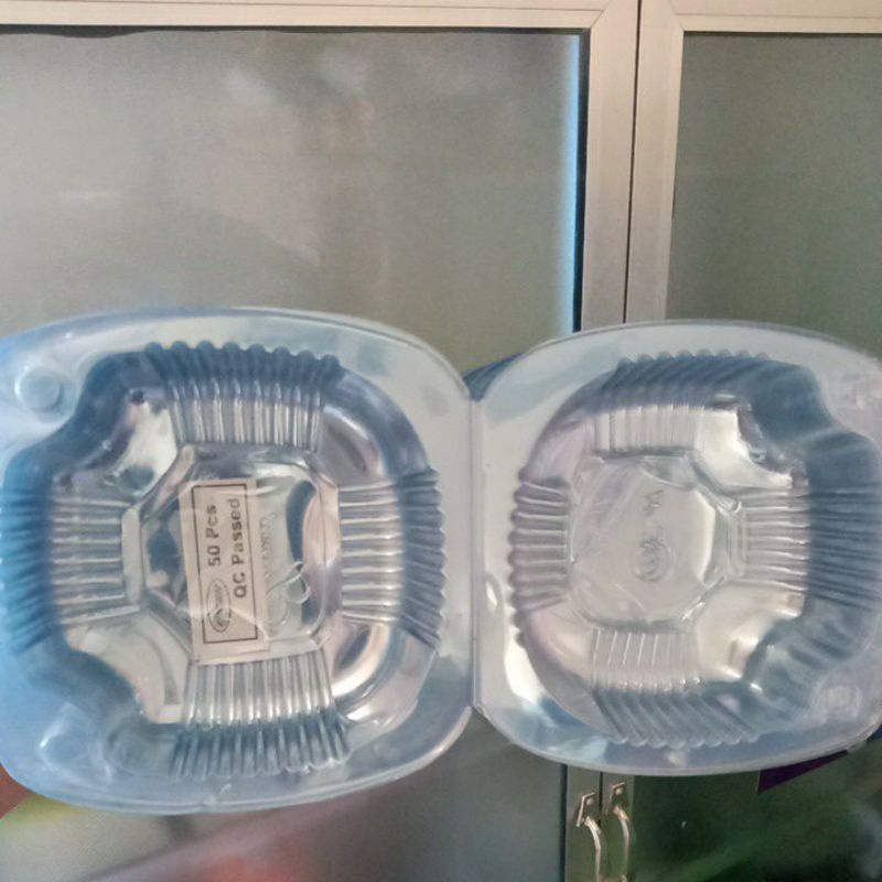 

Tempat box burger ukuran 11x11 cm (50 pcs)